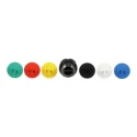 Schneider Electric Harmony XB4 Series Multicolour Momentary Metal Push Button Head 22 mm Cutout IP66 IP67 IP69K ZB4BA9