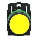 Schneider Electric Harmony XB5 Series Push Button Switch, Spring Return, Panel Mount, 22 mm Cutout, SPST Contact XB5AA51