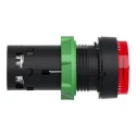 Schneider Electric Harmony XB7 Series Illuminated Push Button Switch, Red Actuator, Spring Return, Panel Mount, 22 XB7NW34B2