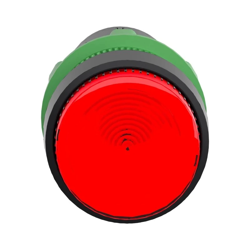 Schneider Electric Harmony XB7 Series Illuminated Push Button Switch, Red Actuator, Spring Return, Panel Mount, 22 XB7NW34B2