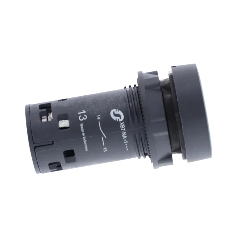 Schneider Electric Harmony XB7 Series Push Button Switch SPST Green LED Spring Return 22 mm Cutout 250 V dc XB7NA31