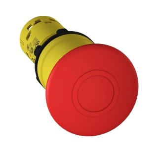 Schneider Electric Harmony Series Pull Release Emergency Stop Push Button, Panel Mount, 22 mm Cutout, 1 NO/1 NC IP20