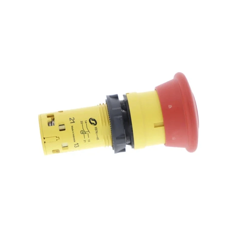 Schneider Electric Harmony Series Pull Release Emergency Stop Push Button, Panel Mount, 22 mm Cutout, 1 NO/1 NC IP20