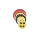 Schneider Electric Harmony Series Pull Release Emergency Stop Push Button, Panel Mount, 22 mm Cutout, 1 NO/1 NC IP20