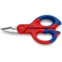 Knipex Electricians Scissors 155mm Stainless Steel Blade Bi-Material Handle 95 05 155 SB