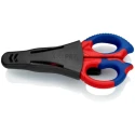 Knipex Electricians Scissors 155mm Stainless Steel Blade Bi-Material Handle 95 05 155 SB
