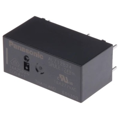 Panasonic PCB Power Relay 24V dc Coil 16A Switching Current SPDT ALZ12B24