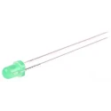 Wurth Elektronik 2.6 V Bright Green LED 3 mm (T-1) Through Hole WL-TMRC 151031VS06000