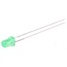 Wurth Elektronik 2.6 V Bright Green LED 3 mm (T-1) Through Hole WL-TMRC 151031VS06000