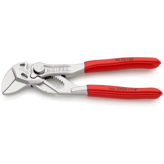 Knipex 1-Piece Plier Wrench with 125mm Overall Length and 23mm Jaw Opening 86 03 125