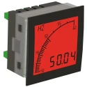 Trumeter Digital Panel Multifunction Frequency Meter, LCD Display, 68 mm x 68 mm, Model APM-FREQ-APN