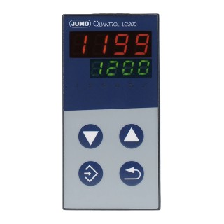 Jumo QUANTROL Panel PID Temperature Controller 1 Input 1 Output Relay 240V 702032/8-0000-23