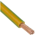 Lapp ÖLFLEX® Series Yellow Green 4 mm² Single Core Hook Up Wire 100 m Polyvinyl Chloride Jacket 450 750V 70°C 4520003