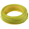 Lapp ÖLFLEX® Series Yellow Green 4 mm² Single Core Hook Up Wire 100 m Polyvinyl Chloride Jacket 450 750V 70°C 4520003