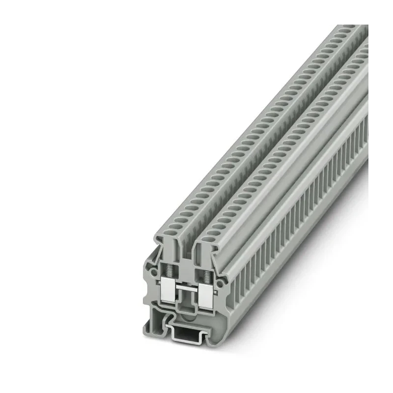 Phoenix Contact MUT 2.5 Series Feed Through Terminal Block 2.5mm², 1-Level, Screw Termination, IECEx/ATEX, Grey 3248030