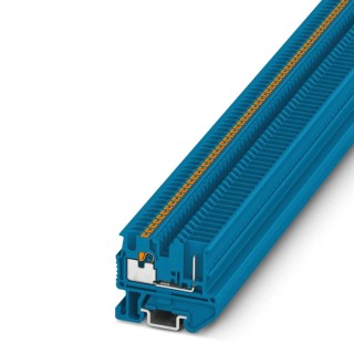 Phoenix Contact Feed Through Terminal Block Blue Push-in Termination 500V Cable CSA 1.5mm² MPT 1.5/S/1P BU 3248116
