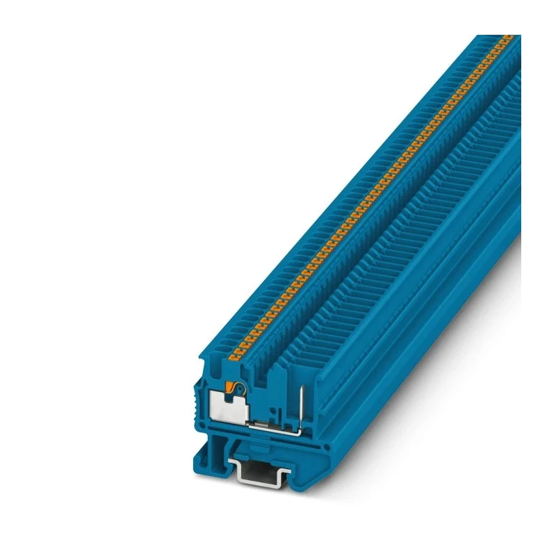 Phoenix Contact Feed Through Terminal Block Blue Push-in Termination 500V Cable CSA 1.5mm² MPT 1.5/S/1P BU 3248116