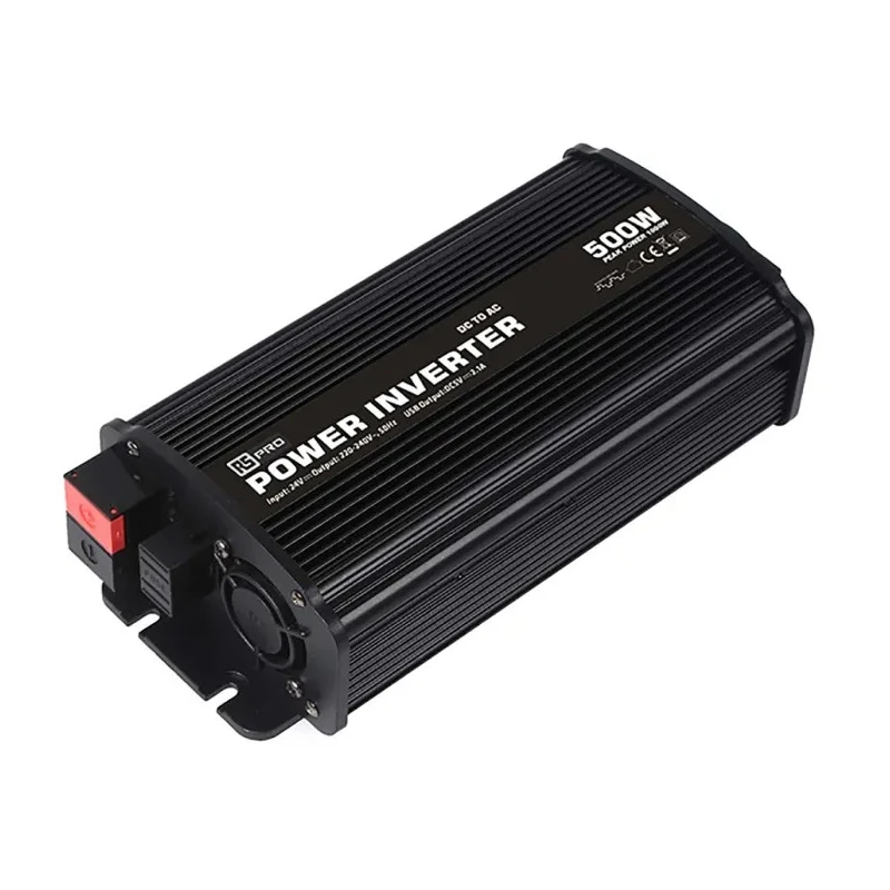 RS PRO 300W Power Inverter, 24V DC Input, 230V AC Output, Modified Sine Wave, USB Output 816-0043