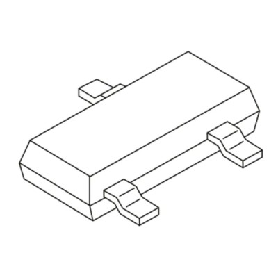 Nexperia 2-Element Uni-Directional ESD Protection Diode 40 W, 3-Pin SOT-23 MMBZ33VAL,215