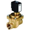 Burkert 2 Port Normally Open Brass Bodied Solenoid Valve 24V DC, 40mm Orifice, Series 6281 EV Standard 221946