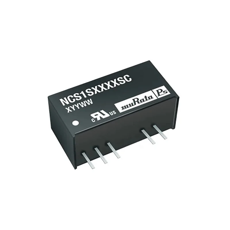 Murata Power Solutions 1W SIP Single Output Regulated Isolated DC/DC Converter 5V DC Output 200mA 4.5-18V Input Through NCS1