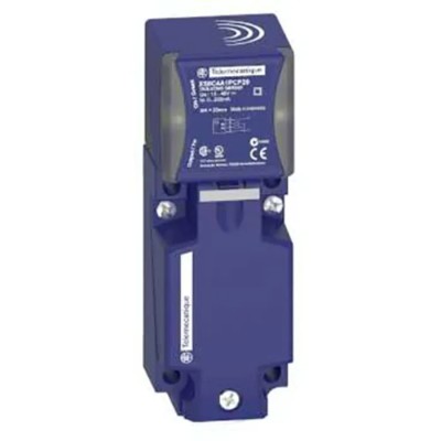Telemecanique Sensors Inductive Proximity Sensor Block Body M20 x 1.5 4 to 20 mA 24 V dc 36 V dc 25 mm Detection XS9C4A2A2P20
