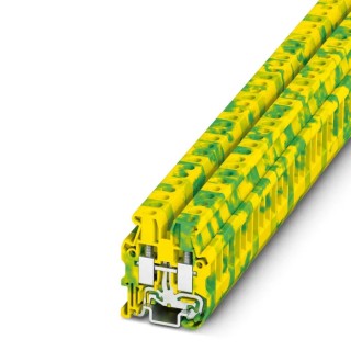 Phoenix Contact MUT 4-PE Series Earth Terminal Block Green Yellow 4mm² 1-Level Screw ATEX IECEx 3248037