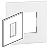 Legrand White 1 Gang Polycarbonate Light Switch Cover 92x92x8 mm 5 752 00