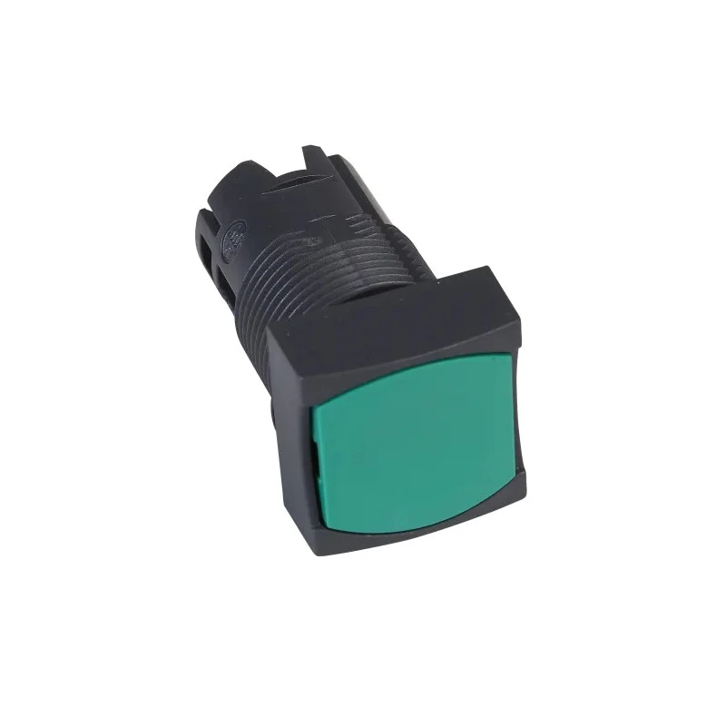Schneider Electric Harmony XB6 Series Push Button Switch Green Actuator Spring Return Flush 16 mm Cutout IP65 ZB6CA3