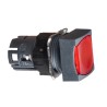 Schneider Electric Harmony XB6 Series Illuminated Push Button Switch, Spring Return, Red Actuator, 16 mm Cutout, IP65 ZB6CW4