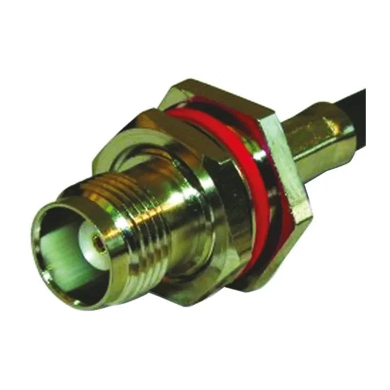 Amphenol RF RP-TNC Series Coaxial Connector Cable Female TNC 50 Ω Straight Body 31-6508