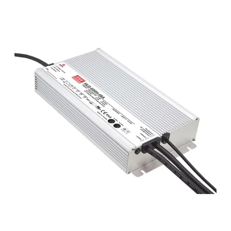 MEAN WELL IP65 5 Output LED Driver, 18V and 36V, 601.2W, 16.7A Potentiometer Dimming, Enclosed AC-DC 