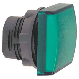 Schneider Electric Green Pilot Light 22 mm Cutout Harmony Series ZB5CV033