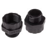 RS PRO Cable Gland Adapter PG9 Exterior Thread to M16 Interior Thread Polyamide 66 817-8886