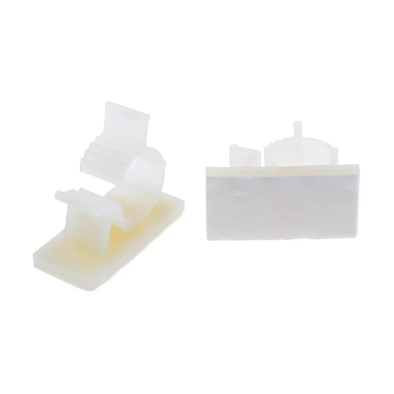 RS PRO White Polyamide 66 Push-in Cable Clamp 15.4 mm Max Bundle Diameter 37x18.4x31.8 mm 817-8937