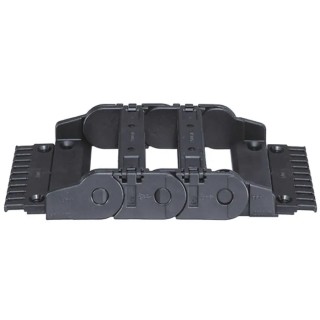 Igus Polymer Cable Trunking Accessory Cable Chain Mounting Bracket Black 35 mm Height 30 mm Width 2605.34PZB