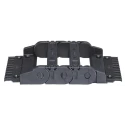 Igus Polymer Cable Trunking Accessory Cable Chain Mounting Bracket 36.5 mm Height 80 mm Width 2610.12PZB