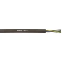 Lapp H07RN-F 5 Core Black Rubber Power Cable 450/750 V Voltage Rating 60°C Operating Temperature 100 m Length H07RN-F