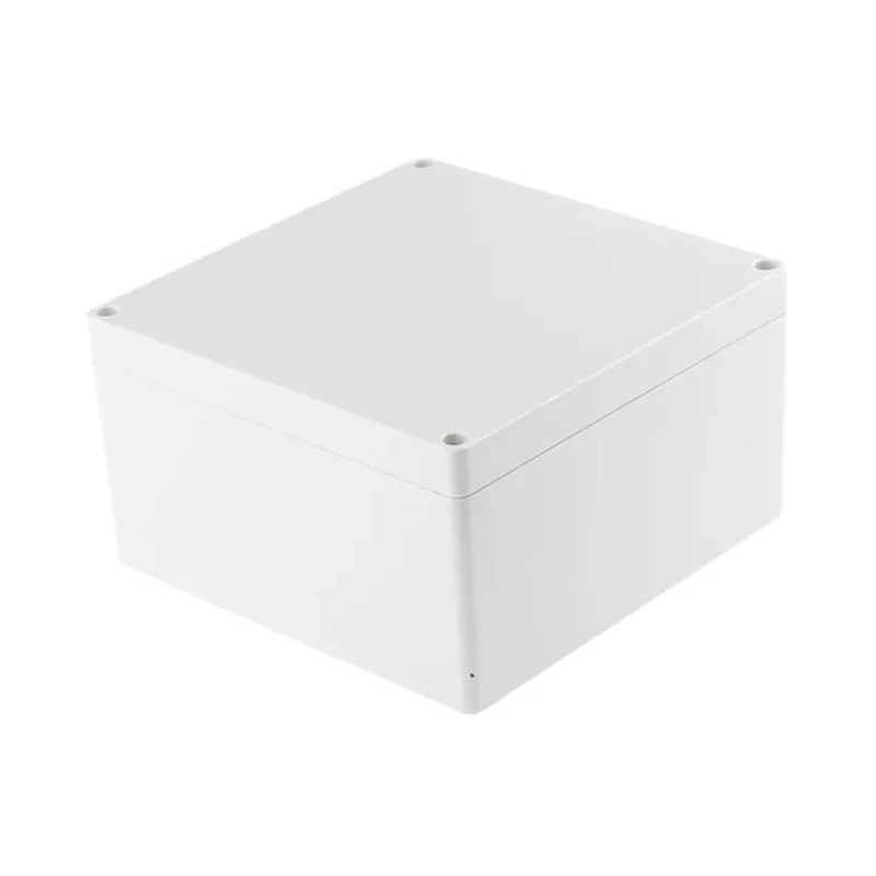 Hammond 1554 Series Grey Grey Lid ABS Enclosure 90.5 mm x 160 mm x 160 mm 1554SGY