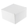 Hammond 1554 Series Grey Grey Lid ABS Enclosure 90.5 mm x 160 mm x 160 mm 1554SGY