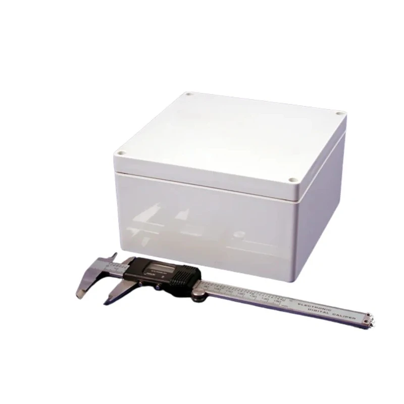 Hammond 1554 Series Grey Grey Lid ABS Enclosure 90.5 mm x 160 mm x 160 mm 1554SGY