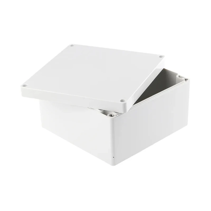 Hammond 1554 Series Grey Grey Lid ABS Enclosure 90.5 mm x 160 mm x 160 mm 1554SGY