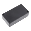 Hammond 1591 Series Black Black Lid ABS Enclosure IP54, 28.3 mm x 113.8 mm x 63.3 mm 1591XXBSBK