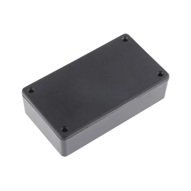 Hammond 1591 Series Black Black Lid ABS Enclosure IP54, 28.3 mm x 113.8 mm x 63.3 mm 1591XXBSBK