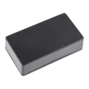 Hammond 1591 Series Black Black Lid ABS Enclosure IP54, 28.3 mm x 113.8 mm x 63.3 mm 1591XXBSBK