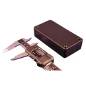 Hammond 1591 Series Black Black Lid ABS Enclosure IP54, 28.3 mm x 113.8 mm x 63.3 mm 1591XXBSBK