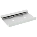 Hammond Aluminium DIN Rail Clip for Use with 35 mm DIN Rail 51 mm x 75 mm x 8 mm 1427DIN75M