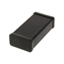 Hammond 1455 Series Black Black Lid Aluminium Enclosure IP54 25.1 mm x 80 mm x 45 mm 