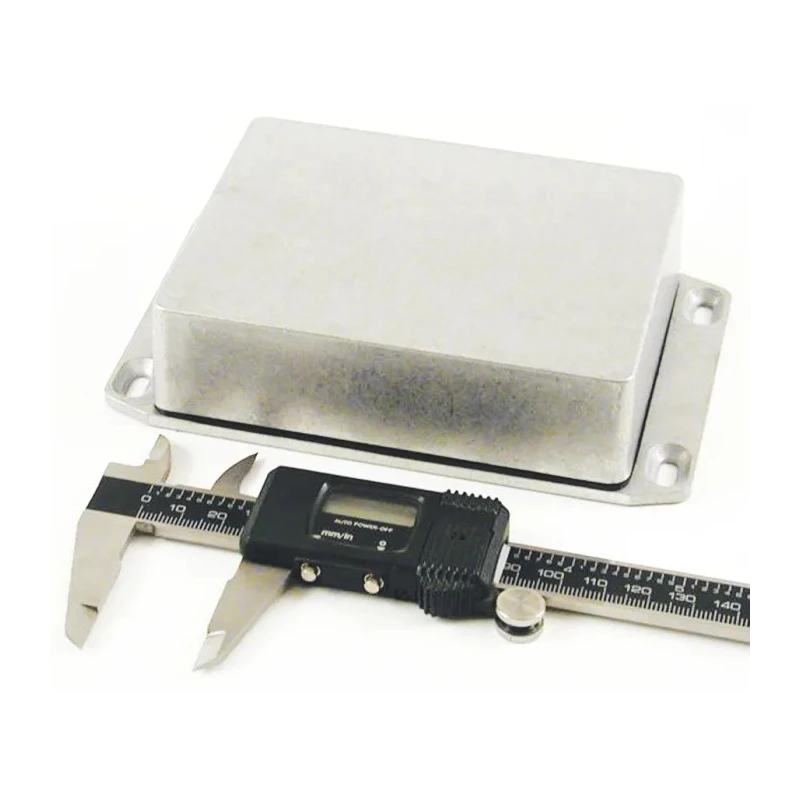 Hammond Flanged Die Cast Aluminium Enclosure IP65 34 mm x 119.5 mm x 94 mm 1590WBBFL