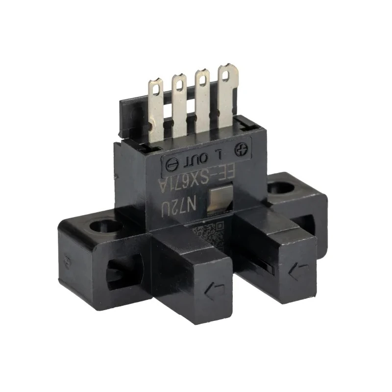 Omron Slotted Optical Switch Transistor Output 4 Pins 5mm Slot Width 26.2x15.5mm EE-SX671A